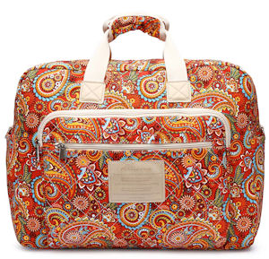 Malirona Women's Canvas Overnight Weekender Bag Carry On Travel Duffel