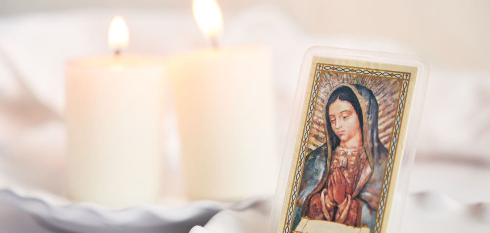 Our Lady of This House Prayer Card