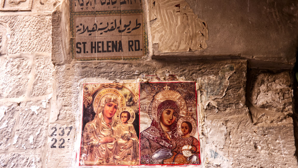 St. Helena Road in Old Jerusalem