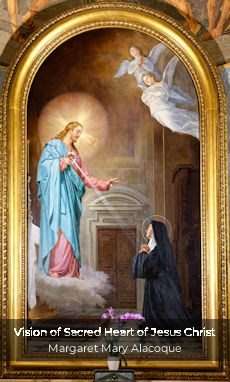 Vision of St. Margaret Mary Alacoque